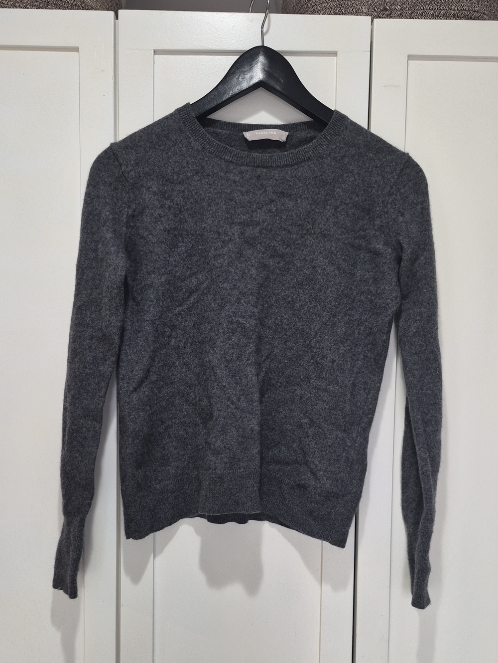 Everlane Cashmere Gray Crewneck Sweater